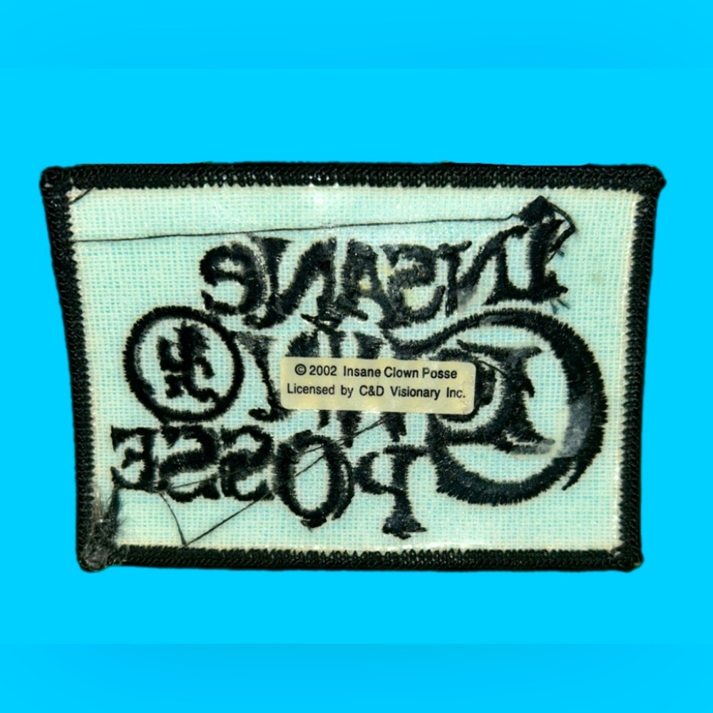 NWOT RARE 2002 Insane Clown Posse Patch – C&D Visionary – WHOOP WHOOP JUGGALOS! - Picture 2 of 6